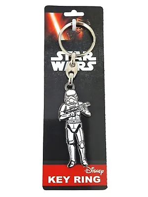 £3.17 • Buy Star Wars Stormtrooper Die Cast Metal Keyring Bag Charm Licensed & Carded