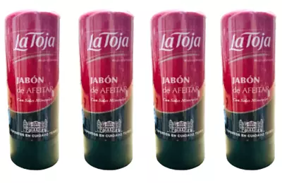 LA TOJA JABON DE AFEITAR SHAVING SOAP 50 Gr (Pack Of 4) • $15.99