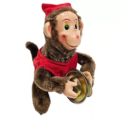 Westminster Magic Monkey Mechanical Plush Toy With Cymbals. WORKS. VIDEO Vintage • $35.98