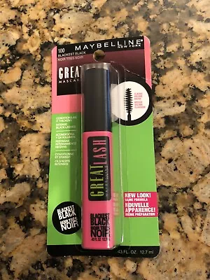 Maybelline Blackest Black Mascara New In Package! • $8