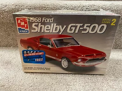 Amt - # 6541 1968 Ford Shelby Gt-500 ****** Sealed ****** 1:25 Model Kit 1990 🔥 • $28.99