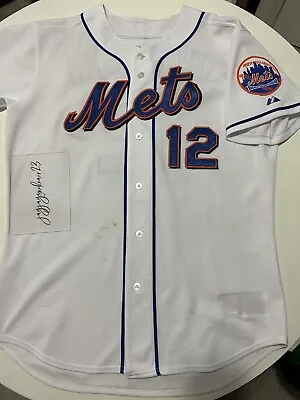 2005-2006 Willie Randolph New York Mets Game Used Majestic Jersey Sz 46 Gift • $300