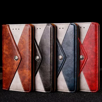 For OnePlus 7&7T 7 Pro 6&6T 5&5T 3&3T Magnetic Leather Flip Wallet Case Cover • $16.49