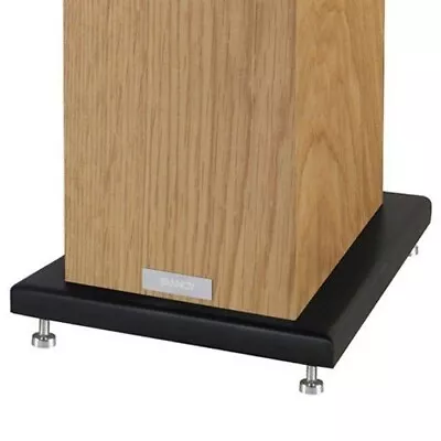 Tannoy Revolution DC4T Plinths - Bases For Loudspeakers Pair Black Wooden • £34.95