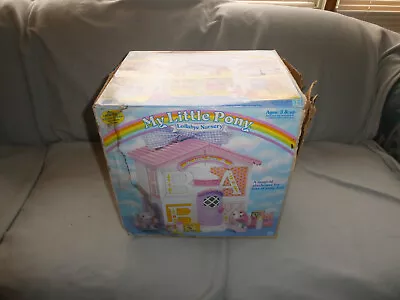 1984 Vintage G1 My Little Pony Lullabye Nursery W/Tiddly Winks Pony Not Complet • $99.99