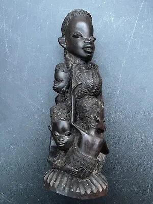 Makonde Tree Of Life Carving Ebony Sculpture Art • $69.99