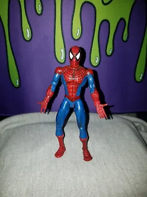 Marvel Legends McFarlane Spider Man Comic Super Poseable Figure 2001 Toybiz • $34.99