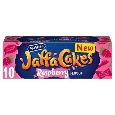 McVities Jaffa Cakes Raspberry 10 Cakes (PACK OF 6) • £15