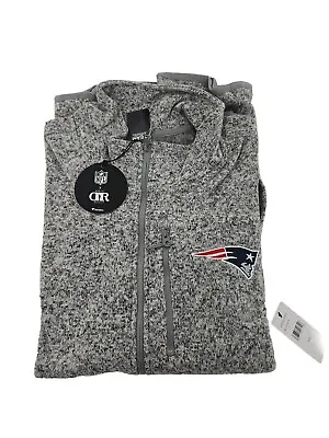  NFL X DARIUS RUCKER New England Patriots Jacket Men's Gray New SIZE 3XL • $50