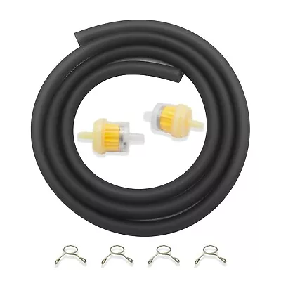 Gas Hose Fuel Line Filter Clamp For Yamaha Scooter Moped Pit Dirt Bike Atv Quad • $11.95