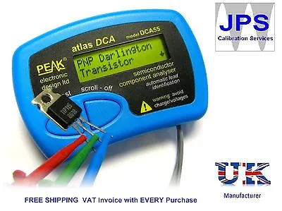 $69.94 • Buy DCA55 Peak Atlas DCA Semiconductor Tester Meter Analyser JPST006 And VAT Invoice