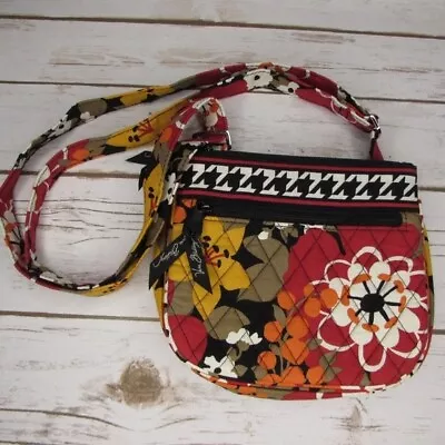 Vera Bradley Bittersweet Little Flap Hipster Cross Body Shoulder Bag Purse • $35