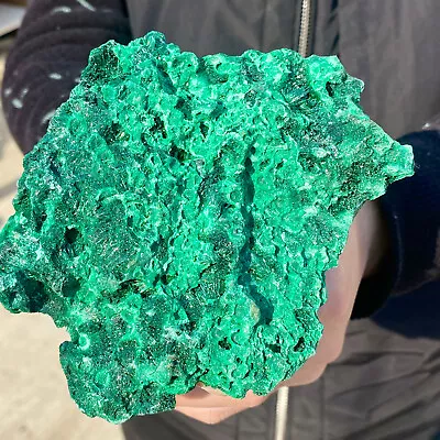 352G Natural Green Malachite Crystal Gemstone Rough Mineral Specimen • $0.99