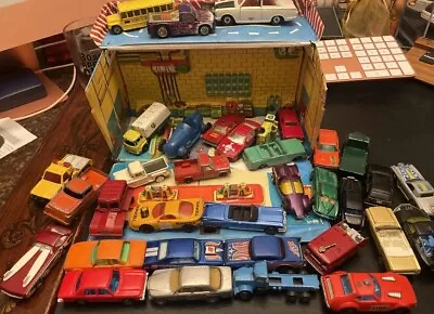 Vintage Matchbox Hotwheels Car Truck Lot Gas Station Vintage Old 60’s 70’s 80’s • $45