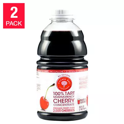 Cherry Bay Orchards Tart Cherry Concentrate 32 Fl. Oz. 2-Pack • $50.87