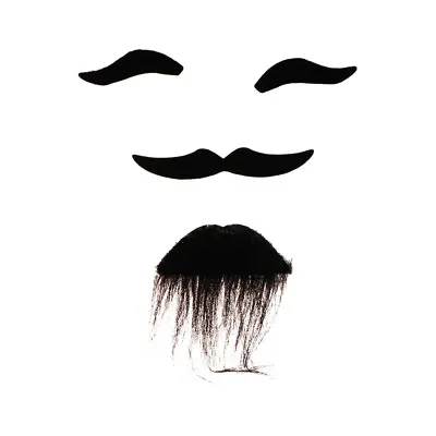  Fake Mustache Halloween Performance Supplies Beard Props Dress-up • £8.99