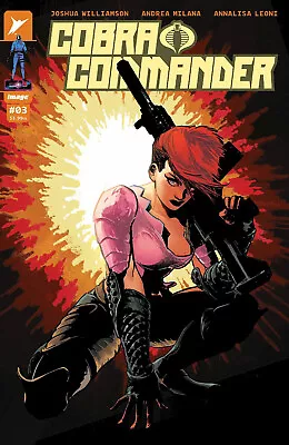 Cobra Commander #3 Petraites (1:25)  Image  Comics  Stock Img 2024 • $11.99