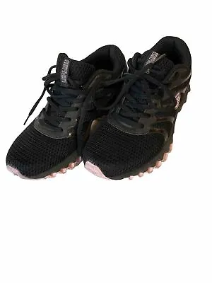 K Swiss Tubes Women's Running Shoes Sz USA 9 Black Pink Sneakers Athletic • $24.99