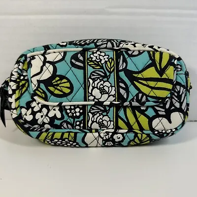 Vera Bradley Island Blossom Cosmetic Bag Floral Pouch Retired Boho Makeup Stains • $9.79
