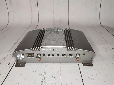 Precision Power PPI 2240 2 Channel Amp Amplifier Crossover - WORKING • $128.88