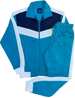 Men's Tracksuit Climate Track Jacket & Track Pants Jogger Matching Full Set • $61.99