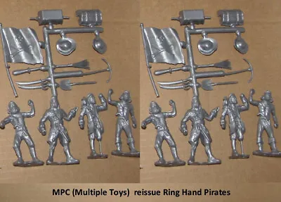 MPC  8 Reissue Ring Hand Pirates + Accessories In SILVER • $11.99