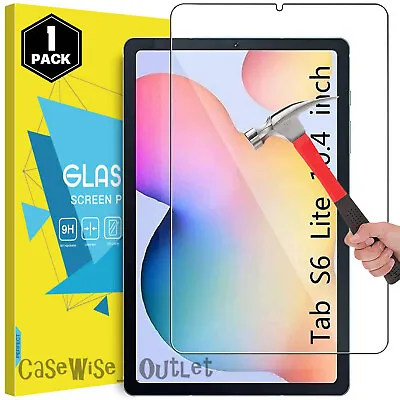 £3.99 • Buy Tempered Glass Screen Protector For Samsung Galaxy Tab S6 Lite 10.4 SM-P610 P615