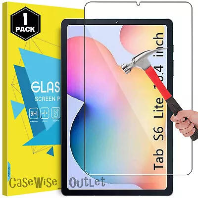 Tempered Glass Screen Protector For Samsung Galaxy Tab S6 Lite 10.4 SM-P610 P615 • £4.99