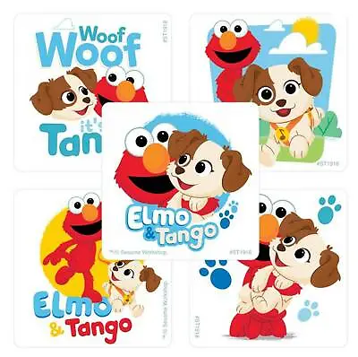 20 Sesame Street Elmo & Tango Stickers Party Favors Teacher Supply Puppy Friends • $3.15