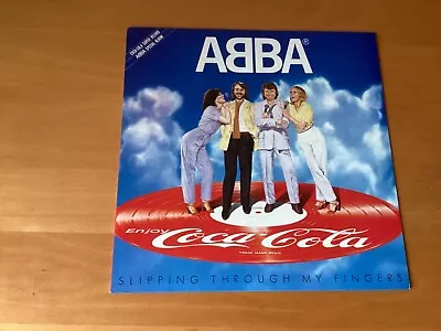 Lp Abba Slipping Through My Fingers Japan Promo Only Red Wax Pd-1005 Coca Cola • £29.99