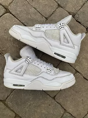 Size 10.5 - Jordan 4 Retro Pure Money 2017 • $90