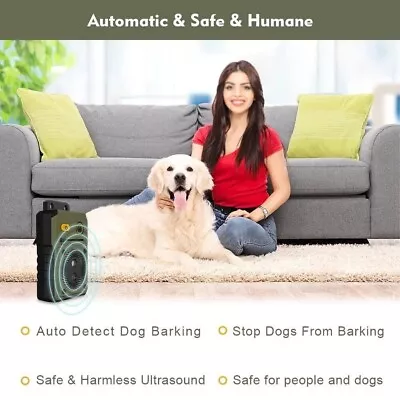 Anti Barking Device. Rechargable Safe Humane Dog Barking Training Aid • £8.99