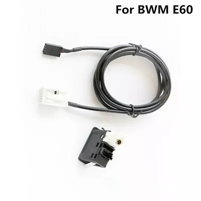 Aux-in/USB Socket Switch Audio Adapter Cable For BMW E60 63 64 66 81 82 70 90 • $23.76