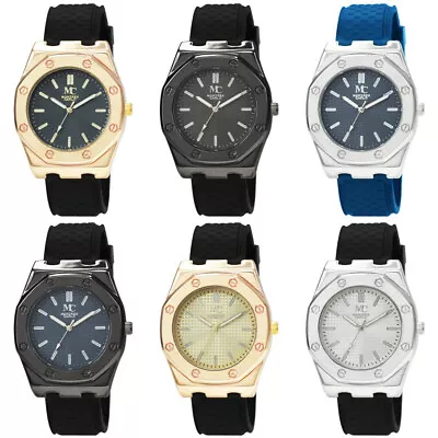 45mm Montres Carlo Men's Fashion Analog Quartz Luxury Elegant Dress Wrist Watch • $18