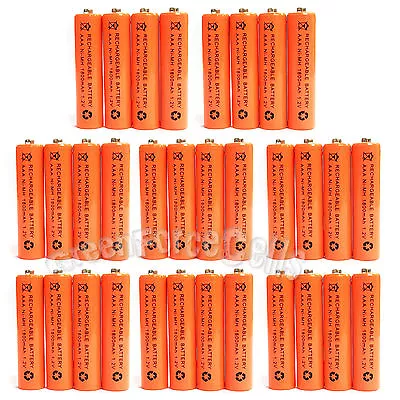 32 Pcs AAA 1800mAh NiMH 1.2V Rechargeable Battery Cell RC MP3 Orange US Stock • $21.28