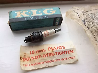 Vintage Motorcycle Scooter Car KLG TENL70 Spark Plug 10mm Motoring Memorabilia • $7.47