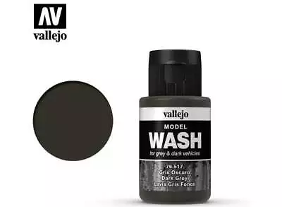 Vallejo 35ml 76517 Dark Grey Wash • £4.41