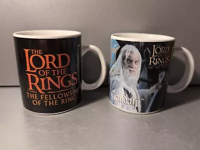 Vintage - The Lord Of The Rings The Two Towers Gandalf Mug And Fellowship Mug • £7.99