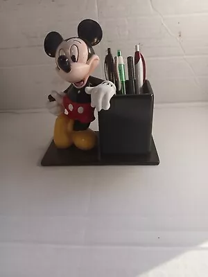 Disney Mickey Mouse Pencil Pen Holder Office Desk Accessory • $20
