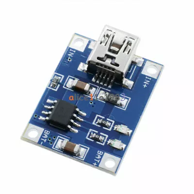 5pcs 5V Mini USB 1A 18650 Lithium Battery Charging Board Charger Module TP4056 • $2.75