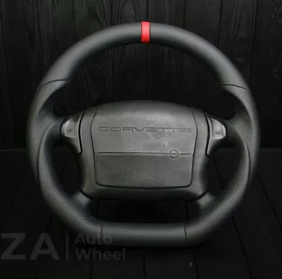 Corvette C4 Custom Steering Wheel Customized 1990-1994  Flat Bottom D Shaped • $1100