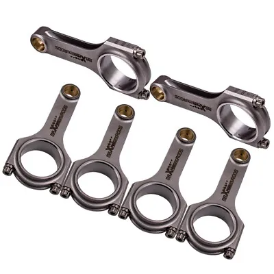 4340 Forged Steel H-Beam Connecting Rods For BMW 328i 528i E36 E46 M52B28 135mm • $557.18