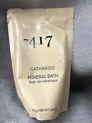 Minus 417 NEW Catharsis Mineral Bath 200 Gr. 6.8 Oz Dead See Salt Israel • $12.44