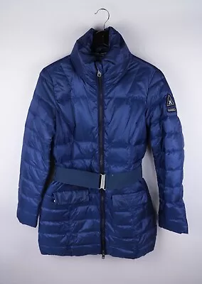 Gaastra Women Long Padded Jacket Casual Down Windproof Blue Size M UK12 • $58.05