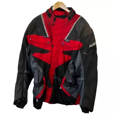 Aniko Textile Mens Motorcycle Jacket Size 4XL Armour Motorbike Charity • $62.20