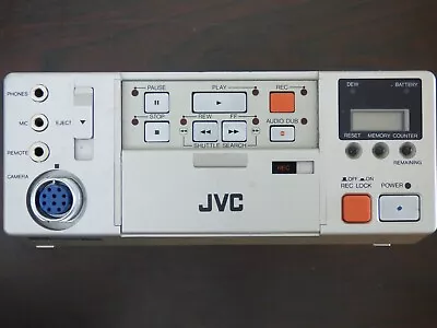 JVC HR C3U VHS-C Tape Player W/Case Untested • $40