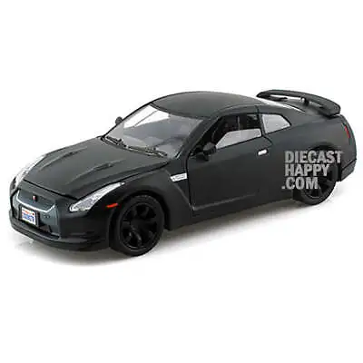 2008 Nissan GT-R R35 1:24 Scale Diecast Model Black By Motor Max • $26.29