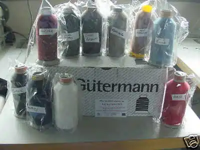 £17.95 • Buy One Reel Gutermann Skala 10,000 Silver Grey Blind Hemmer Thread 