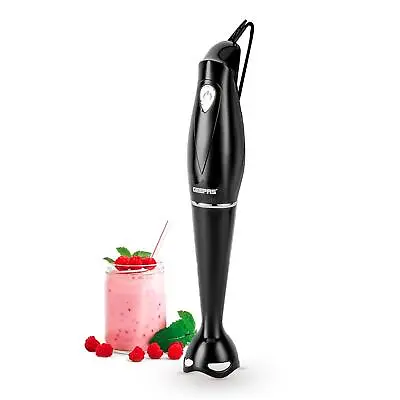 Hand Blender Food Collection Mixer With SS Blades 180W Anti-Splash Black • £12.99