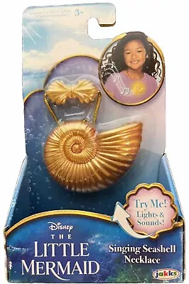 Disney The Little Mermaid Ariel Seashell Singing Necklace Light-Up Feature • $10.75